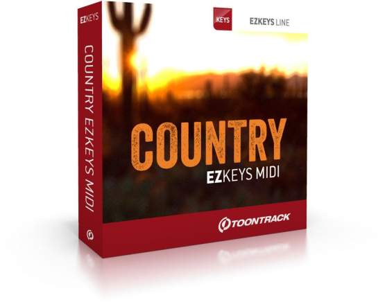 ToonTrack EZkeys Country MIDI-Pack (Licence Key) 