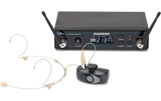 Samson AirLine AHX Headset System (ATX/CR99/DE10) G-Band (863-865 MHz) 