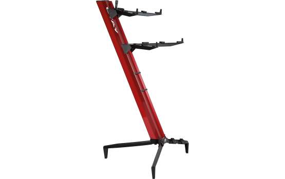 Stay Music TOWER T1300/02-RED Keyboardständer 130cm - 2 Auflagen - rot 