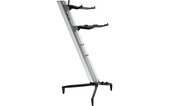 Stay Music TOWER T1300/02-SIL Keyboardständer 130cm - 2 Auflagen - silber 