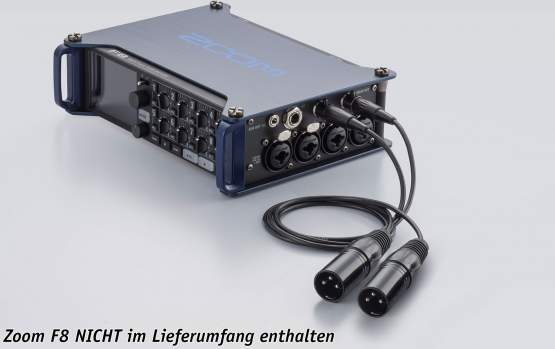 Zoom TXF-8 TA3 zu XLR Kabel für F8/F8n 
