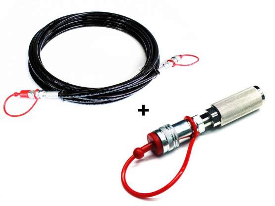 Magic FX CO2 High Pressure hose Mk2 - Hochdruckschlauch inkl. Bottle Connector, 2m 
