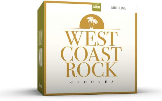 ToonTrack West Coast Rock Grooves MIDI-Pack (Licence Key) 