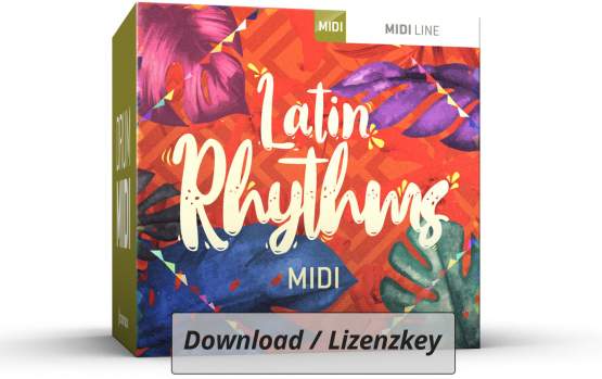 ToonTrack Latin Rhythms MIDI-Pack (Licence Key) 