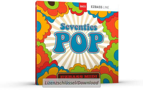 ToonTrack EZbass Seventies Pop MIDI-Pack (Licence Key) 