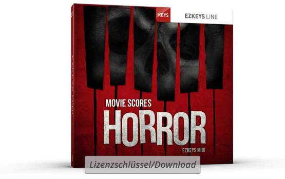 ToonTrack EZkeys Movie Scores Horror MIDI-Pack (Licence Key) 