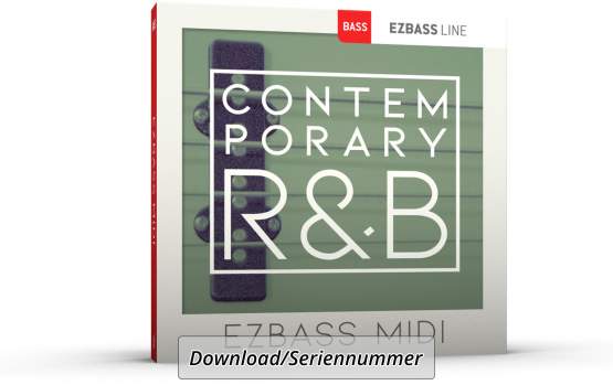 ToonTrack Contemporary R&B EZbass MIDI-Pack (Licence Key) 