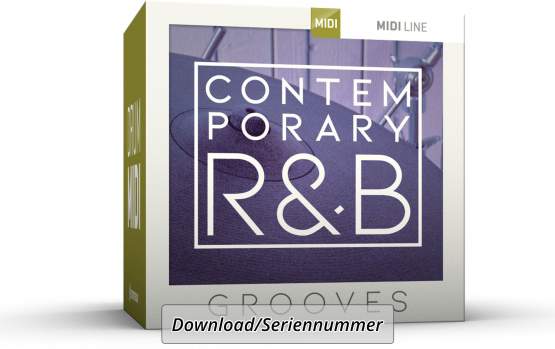 ToonTrack Contemporary R&B Grooves MIDI-Pack (Licence Key) 