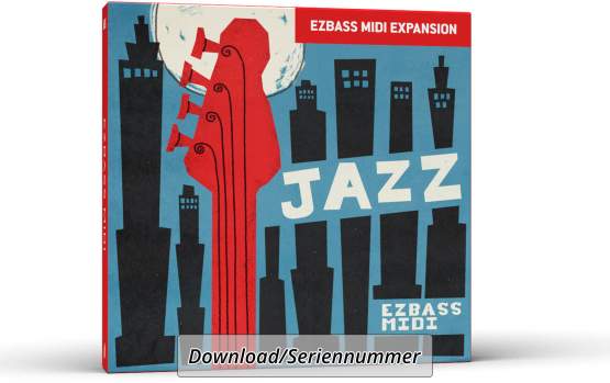 ToonTrack Jazz EZbass MIDI-Pack (Licence Key) 