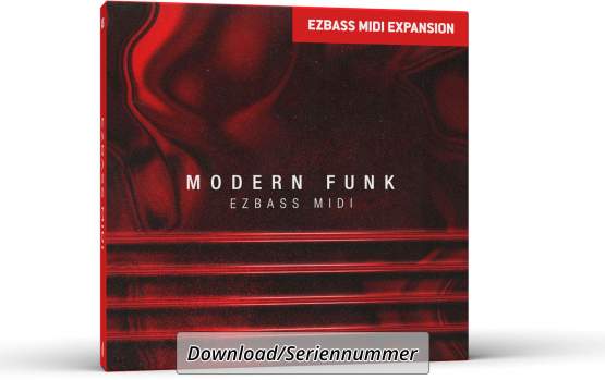 ToonTrack Modern Funk EZbass MIDI-Pack (Licence Key) 