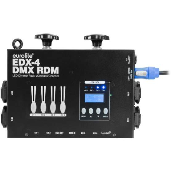 Eurolite EDX-4 DMX RDM LED-Dimmerpack 