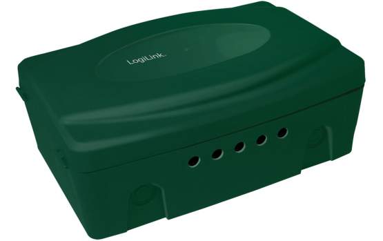 LogiLink LPS272 Wetterfeste Außen-Elektronikbox, grün 