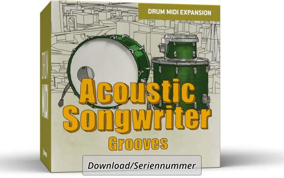ToonTrack Acoustic Songwriter Grooves MIDI-Pack (Licence Key) 