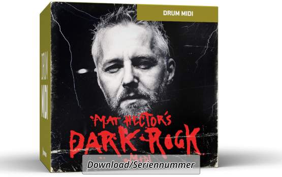 ToonTrack Dark Rock Drum MIDI-Pack (Licence Key) 