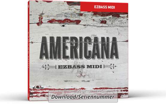 ToonTrack Americana EZbass MIDI-Pack (Licence Key) 