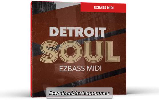 ToonTrack Detroit Soul EZbass MIDI-Pack (Licence Key) 