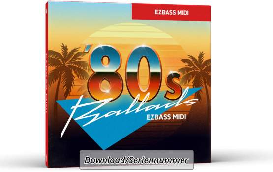 ToonTrack Eighties Ballads EZbass MIDI-Pack (Licence Key) 