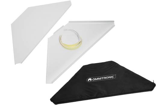 Omnitronic Eckplatten inkl. Tasche für Mobile DJ Stand ws 