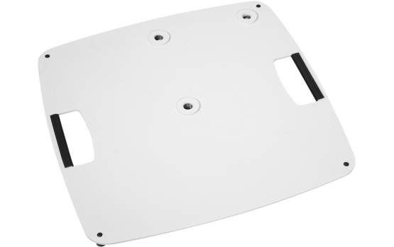 Omnitronic BPS-3 Boxenhochständer/Bodenplatte weiß 