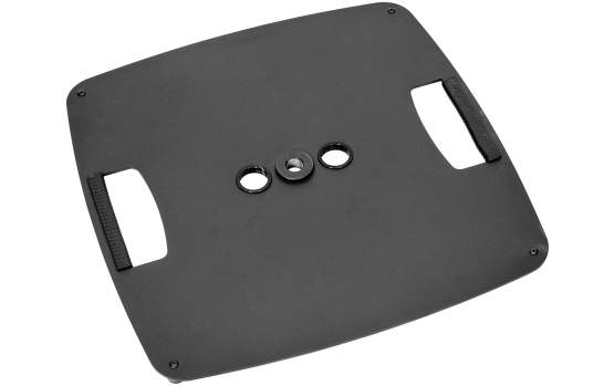 Omnitronic BPS-2 Boxenhochständer/Bodenplatte schwarz 