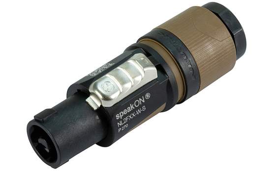 Neutrik Speakon Kabelstecker 2pol NL2FXX-W-S 