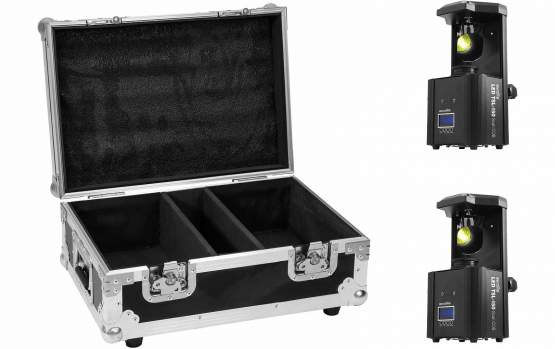 Eurolite Set 2x LED TSL-150 Scan COB + Case 