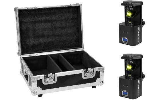 Eurolite Set 2x LED TSL-350 Scan COB + Case 