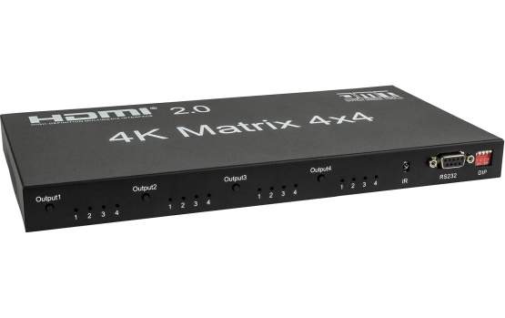 DMT VT101 - HDMI-Matrix-Umschalter 4x4 