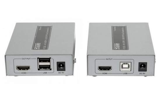 DMT VT202 - KVM HDMI / USB Fibre Extender Set 