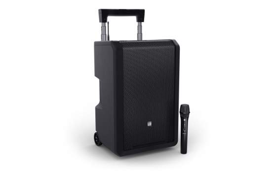 LD Systems ANNY® 10 HHD B5 - 10" Mobiler Bluetooth® PA-Lautsprecher mit Akku, Mixer und 1x Funkmikrofon 