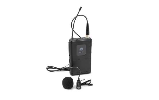 Omnitronic PORTY-8A Taschensender + Lavaliermikrofon 863,1 MHz 
