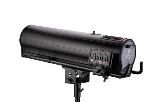 Eurolite LED SL-1000 MFZ DMX Search Light inkl, Flight Case 