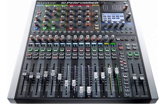 Soundcraft Si Performer 1 - Digitales Mischpult mit integrierter DMX/Lichtsteuerung 