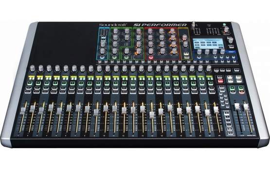 Soundcraft Si Performer 2 - Digitales Mischpult mit integrierter DMX/Lichtsteuerung 
