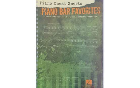 Piano Cheat Sheets: Piano Bar Favorites, Klavier, Buch 