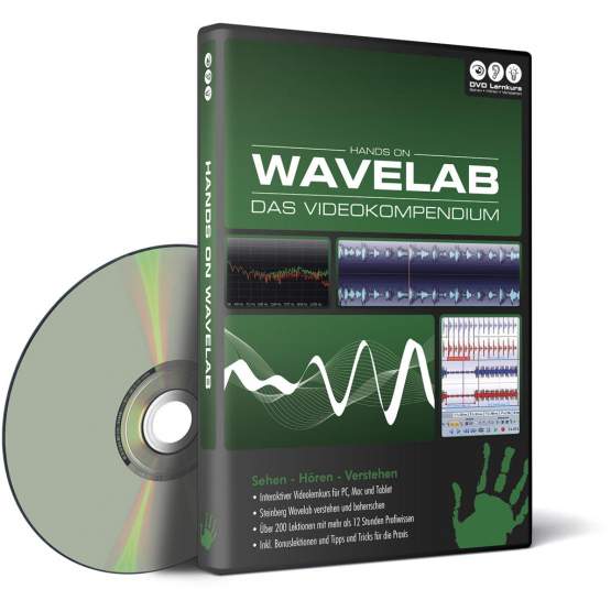 DVD Lernkurs Hands On Wavelab - Das Videokompendium 