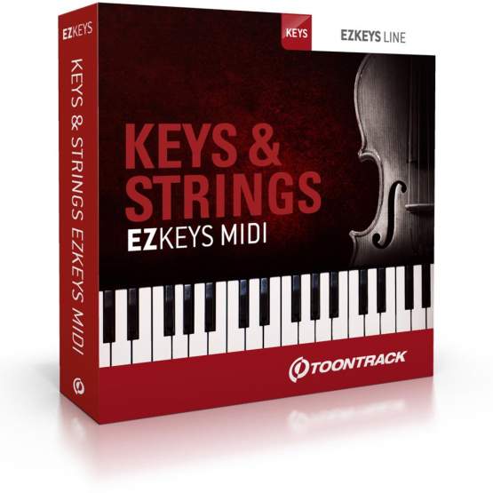 ToonTrack EZkeys Keys&Strings MIDI-Pack (Licence Key) 