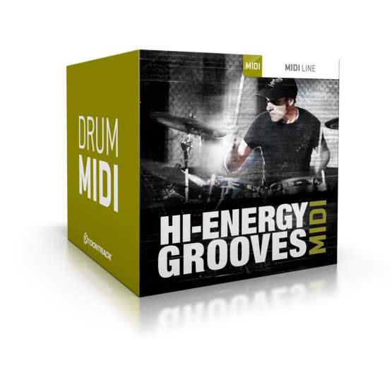 ToonTrack Hi Energy Grooves MIDI-Pack (Licence Key) 