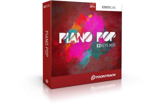 ToonTrack EZkeys Piano Pop MIDI-Pack (Licence Key) 