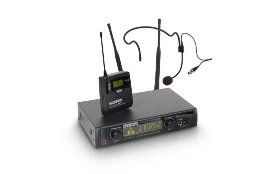 LD Systems WIN 42 BPH B 5 - Funkmikrofon System mit Belt Pack und Headset 