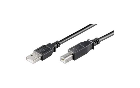 Goobay USB 2.0 Hi-Speed Kabel - geeignet für Geräte mit USB Anschluss, 1,80m 