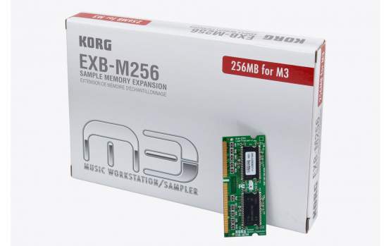 Korg EXB 256MB Sample-RAM für M3/XP/Pa2XPRO/Pa3X 