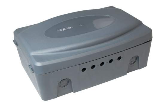 LogiLink LPS223 Wetterfeste Außen-Elektronikbox, grau 