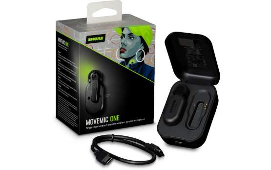 Shure MoveMic One Funk-Ansteckmikrofon 