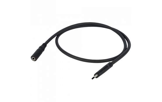DAP FL114 - USB-C auf Stereo Miniklinke Buchse, 0,75 m 
