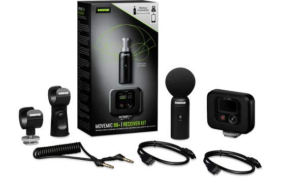 Shure MoveMic 88+ Stereo-Mikrofon Receiver Kit 