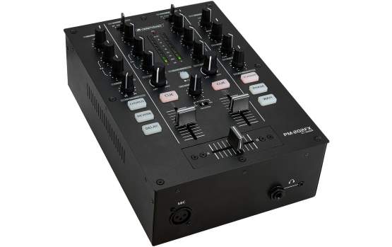 Omnitronic PM-202FX 2-Kanal-DJ-Mixer mit Filter, FX und Bluetooth 