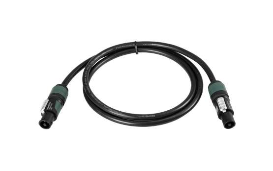 PSSO Lautsprecherkabel Speakon 4x2,5 0,5m sw 
