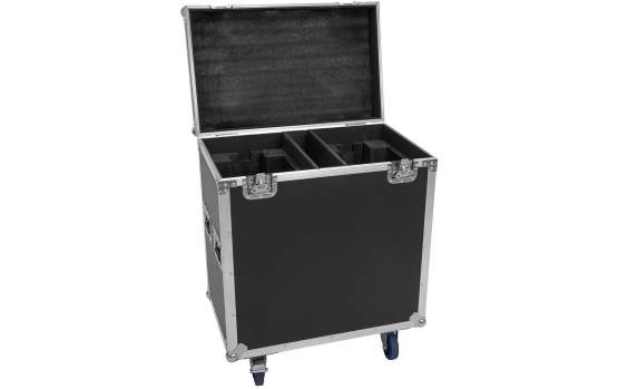 Roadinger Flightcase 2x TMH-S400 mit Rollen 