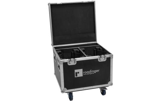 Roadinger Flightcase 2x EYE-1940 mit Rollen 